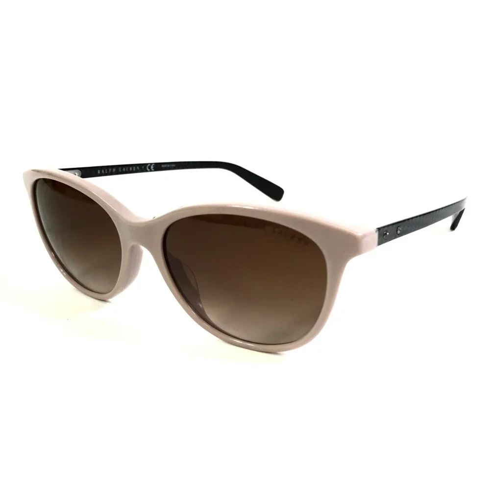 Ralph Lauren Sunglasses RL8198U 5996/13 Pink Gray Carbon Fiber with Brown Lenses